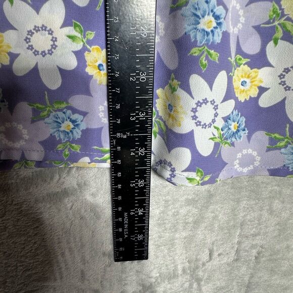 VTG Y2K Babydoll Dress Size 7 90s Pastel Floral Fairy Grunge Twee Mini Clueless - Picture 11 of 15